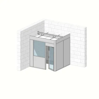 Cabine 2 faces 2,65m x 2,40m (6m²)