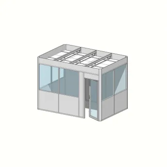 Cabine 4 faces 3,90 m x 2,65m (10m²)