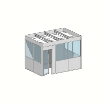 Cabine 4 faces 3,90 m x 2,65m (10m²)