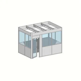 Cabine 4 faces 3,90 m x 2,65m (10m²)